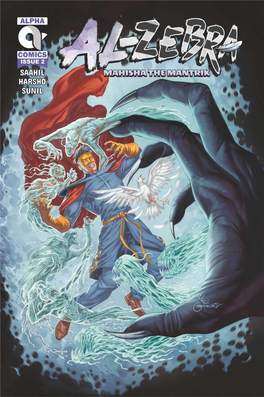 AL ZEBRA-MAHISHA THE MANTRIK-ISSUE 2-ALPHA COMICS (NEW RELEASE)