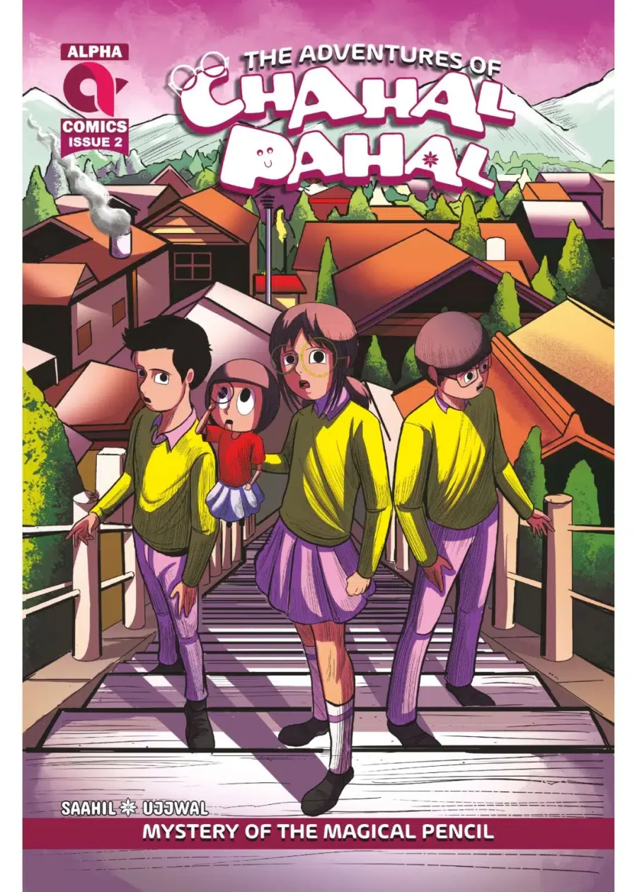 THE ADVENTURES OF CHAHAL PAHAL-MYSTERY OF THE MAGIC PENCIL-ISSUE 2-ALPHA COMICS