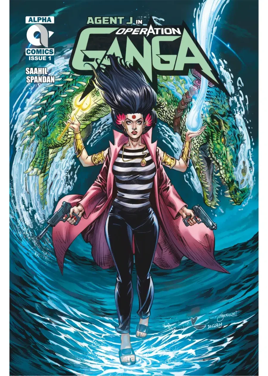AGENT J IN OPERATION GANGA-ISSUE 1-ALPHA COMICS