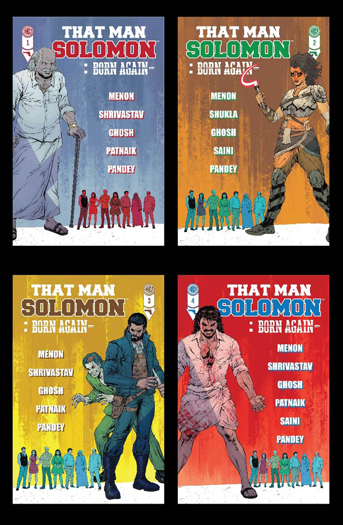 That Man Solomon: Born Again Box Set