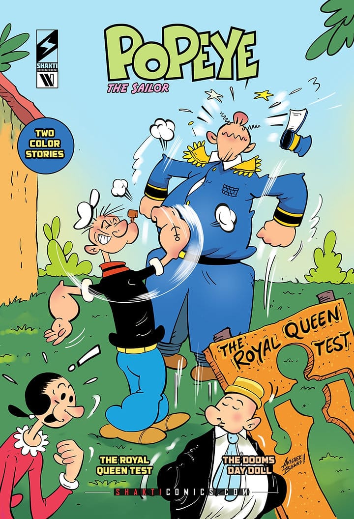 POPEYE THE SAILOR - THE ROYAL QUEEN TEST & THE DOOMS DAY DOLL