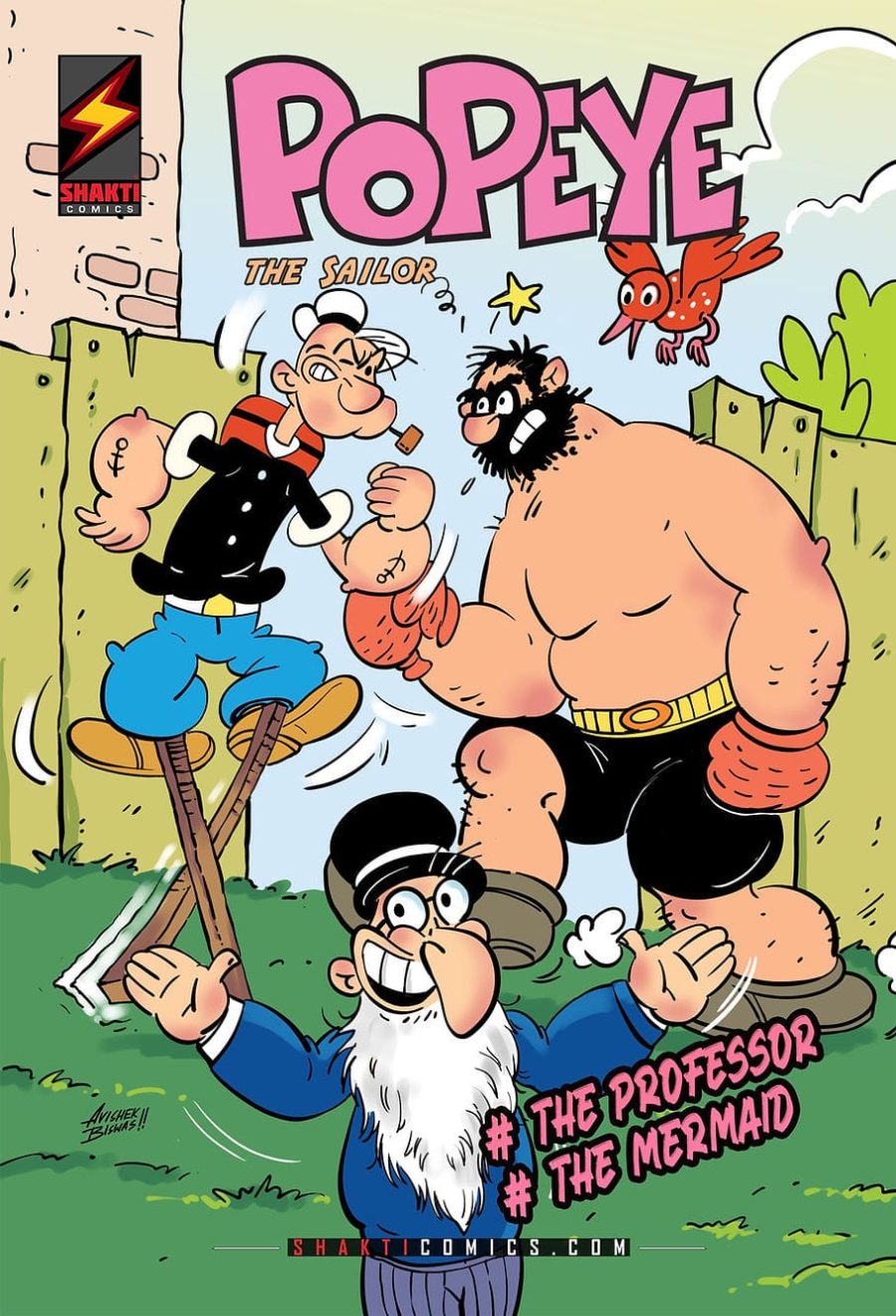 POPEYE THE SAILOR - THE PROFESSOR & THE MERMAID