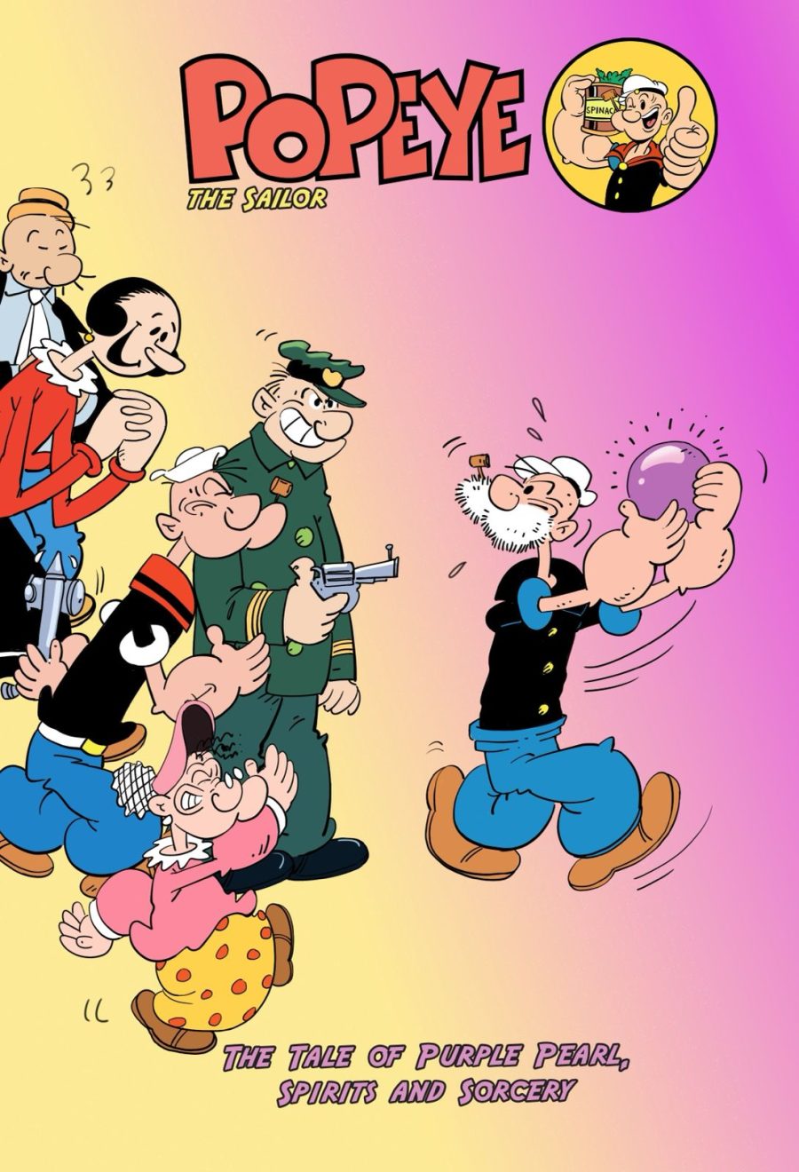 POPEYE THE SAILOR - THE TALE OF PURPLE PEARL,SPIRITS AND SORCERY