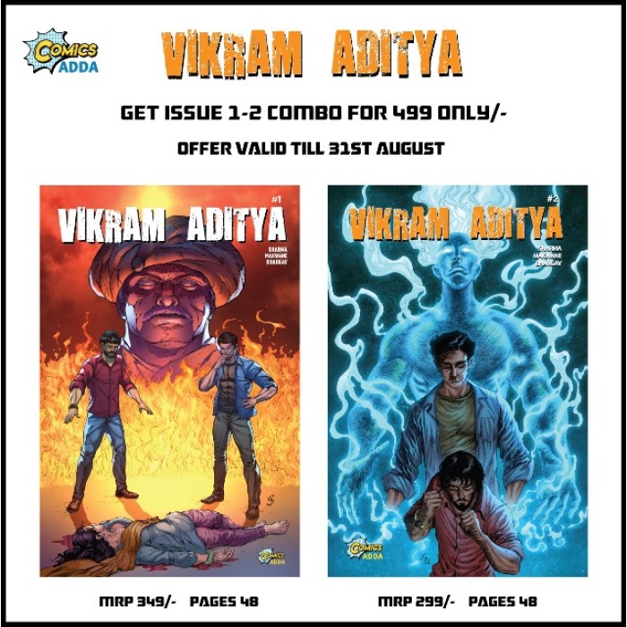 Vikram Aditya-1 & 2 English Combo