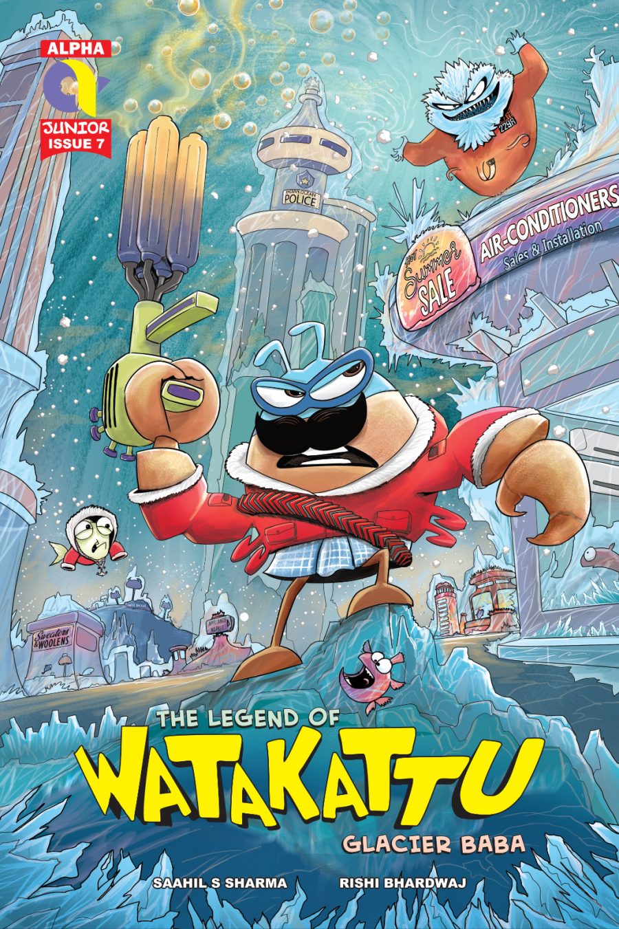 THE LEGEND OF WATAKATTU ISSUE 7 - ENGLISH - GLACIER BABA