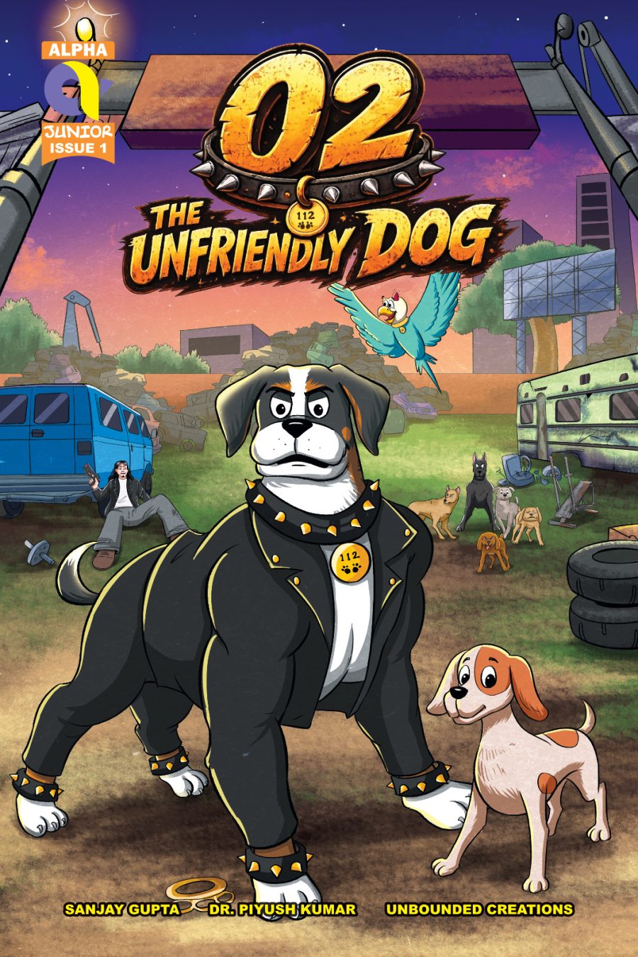02 - THE UNFRIENDLY DOG - JUNIOR ISSUE 1 - ENGLISH