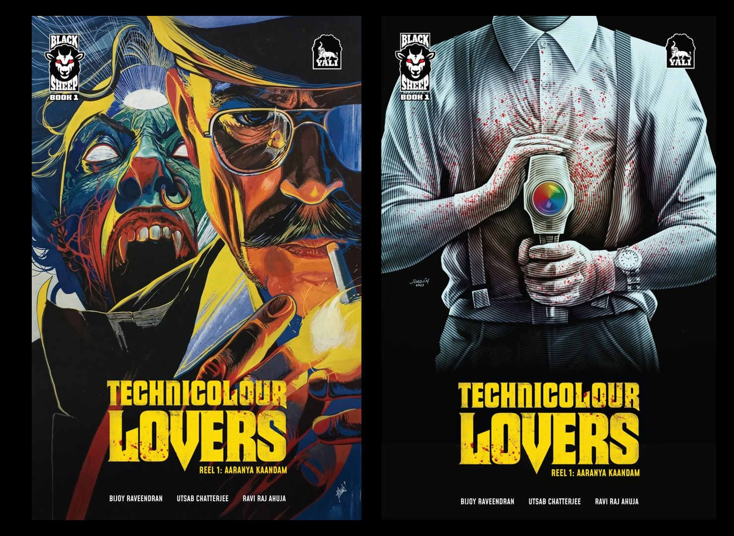 Technicolour lovers book 1 – Covers combo